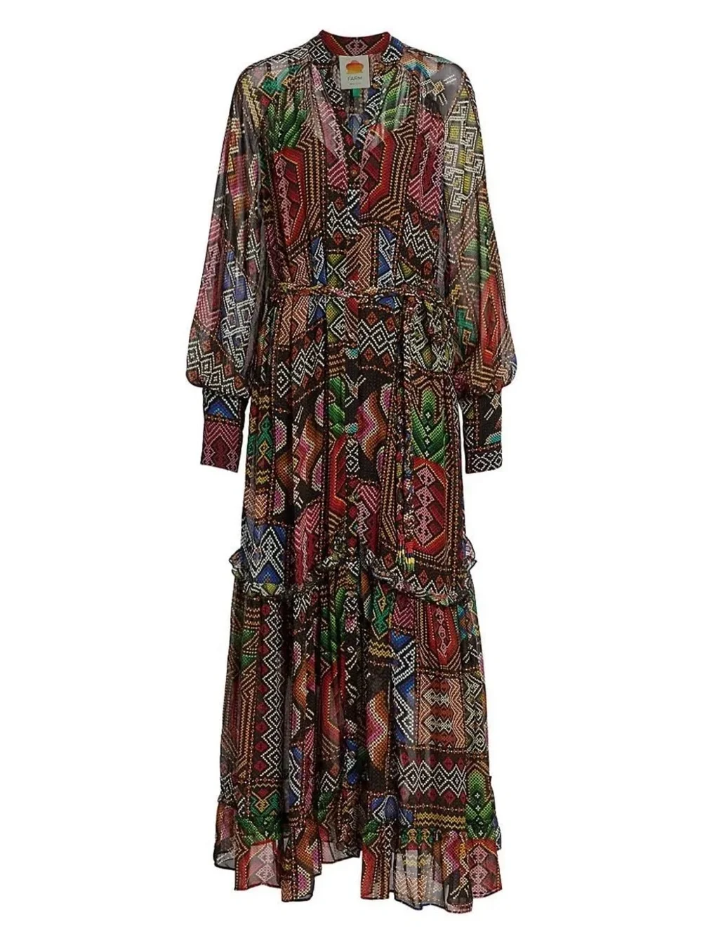 Farm Rio Rauti Maxi dress - Picture 4 of 7